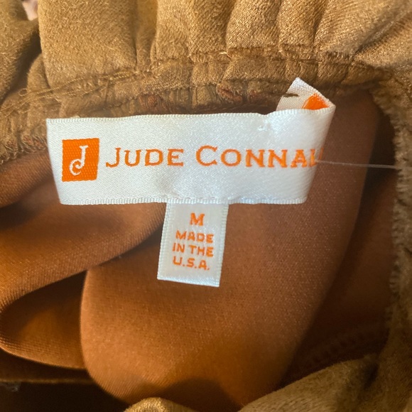 NWT Jude Connally Faux Suede Cora Top/tunic Brown - Picture 8 of 9